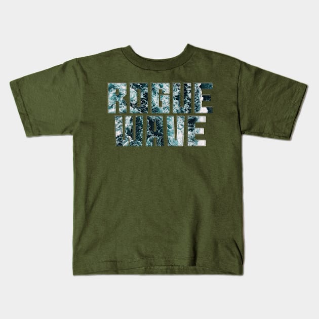 Rogue Wave Kids T-Shirt by afternoontees